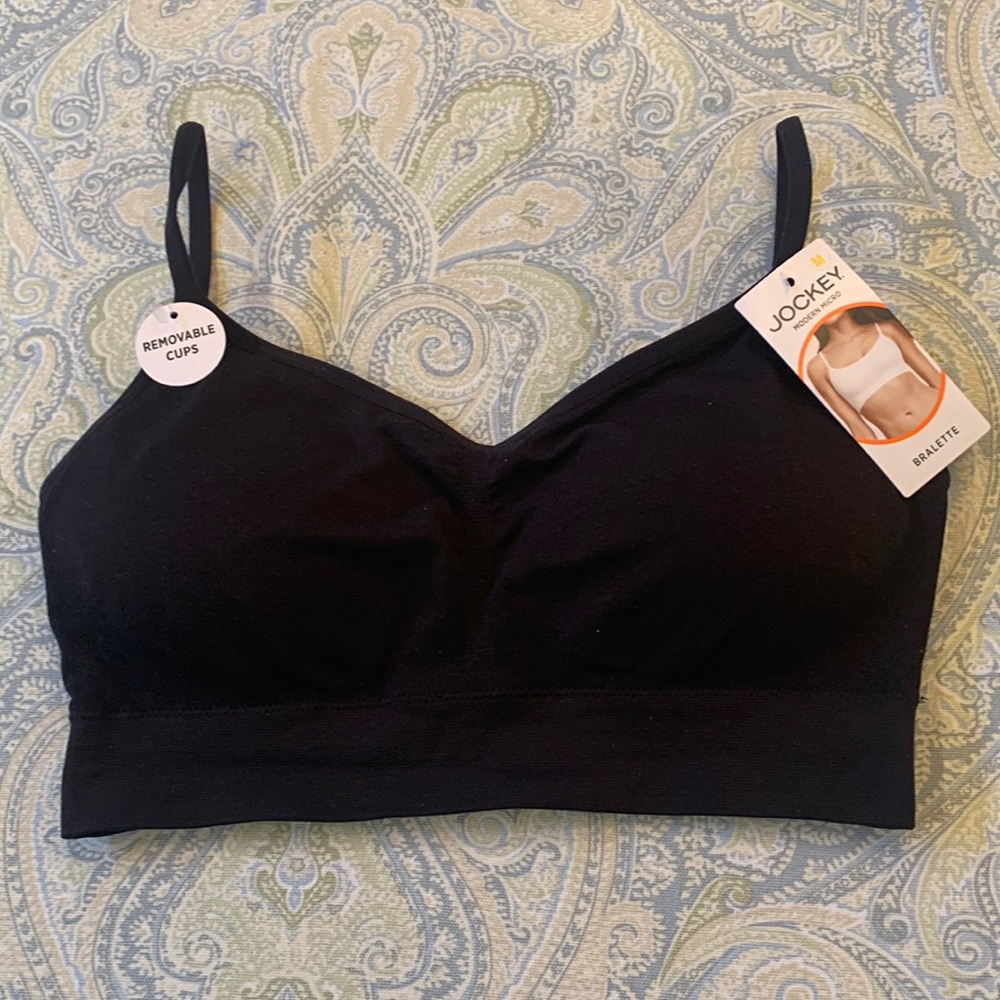 Jockey Modern Micro Black Bralette